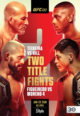 UFC 283: Teixeira Vs. Hill