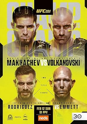 UFC 284: Makhachev Vs. Volkanovski
